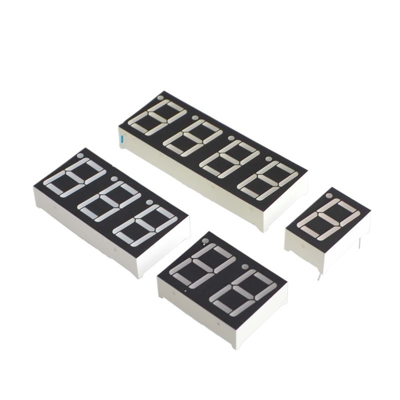 056036 นิ้ว 1234 หลัก Total Yin Red Highlight Tube หลอดดิจิตอลสีแดงสี่หลักแบบบูรณาการ