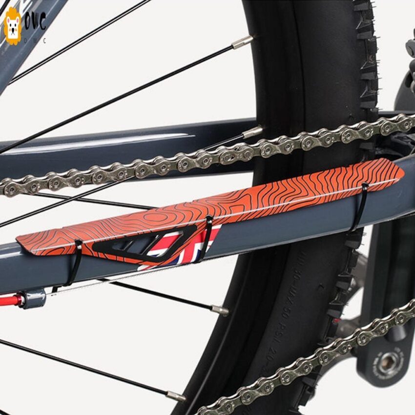 สติกเกอร์ป้องกันรอยขีดข่วนและฟิล์มกันน้ำสำหรับโซ่จักรยานเสือภูเขาและเสือหมอบ