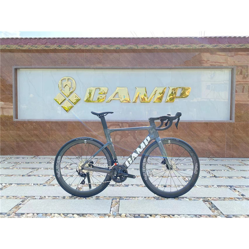 จักรยานเสือหมอบ Ace7000Pro Carbon Integrated Handlebar พร้อมดิสก์เบรกนิวเมติกและสายไฟซ่อนอย่างเต็มที่