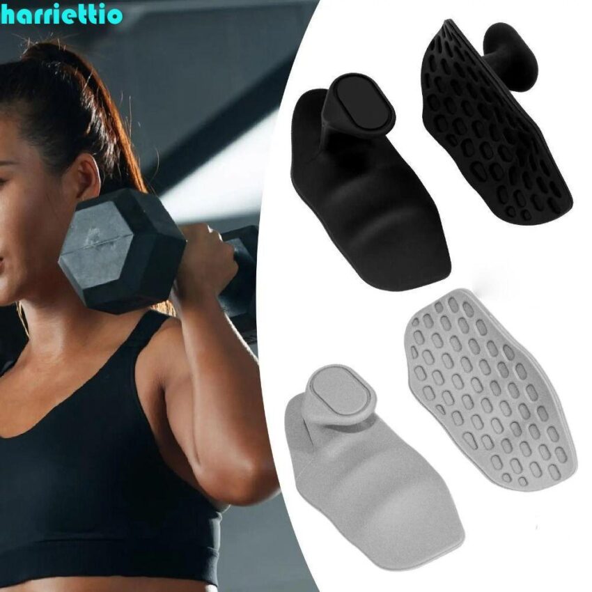 HARRIETTIO ถุงมือยิมออกกาลังกาย 1 คู่ ยางยืด