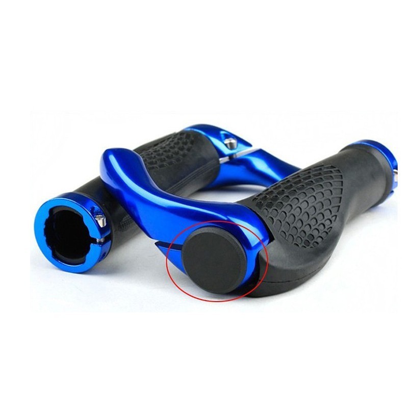 สต็อก หมวกครอบปลายแฮนด์ล็อคออนสำหรับจักรยานเสือภูเขา MTB พร้อมฝาครอบด้านบน