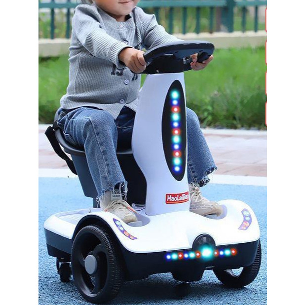 รถไฟฟ้าเด็ก รถแบตเตอรี่เด็ก รถเด็กเล่นไฟฟ้า มีเสียงดนต มีไฟหน้า รถของเล่น รถเด็ก มีเสียงมีไฟ